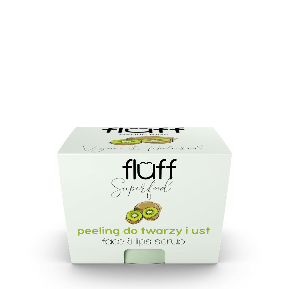 SCRUB DELICATO VISO E LABBRA CON SACCAROSIO E OLIO DI JOJOBA LEVIGANTE FLUFF
