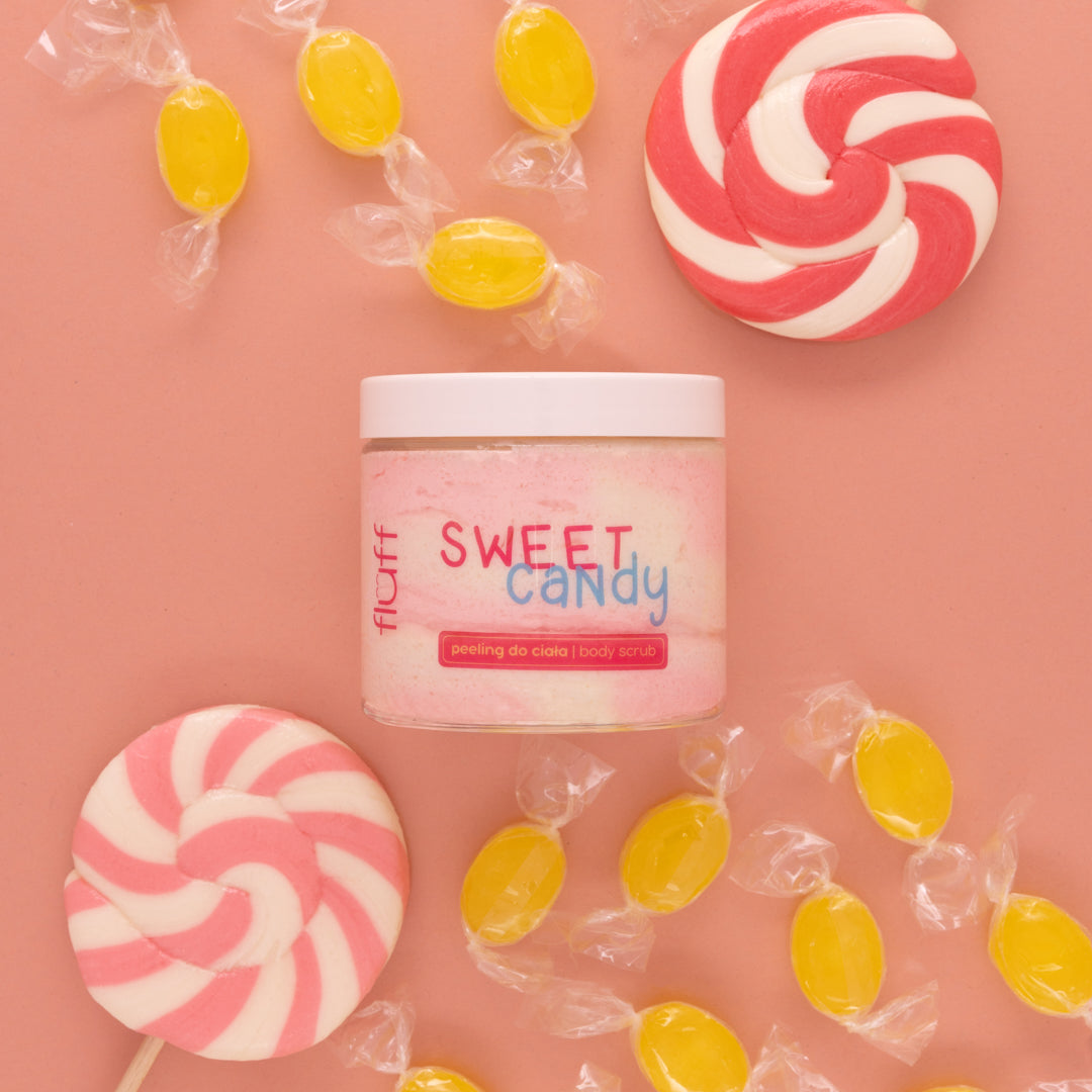 BODY SCRUB SWEET CANDY FLUFF