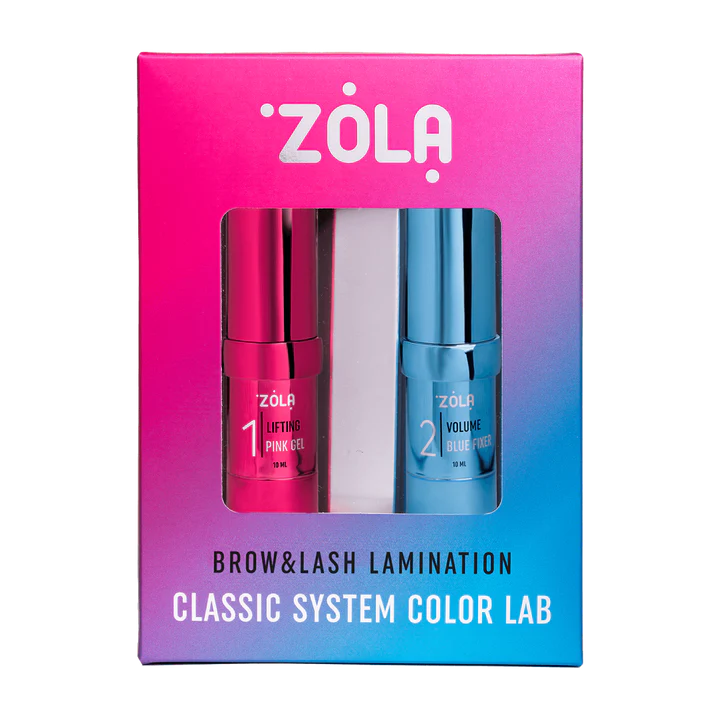 Kit Laminazione Ciglia & Sopracciglia ”Color Lab” Zola®