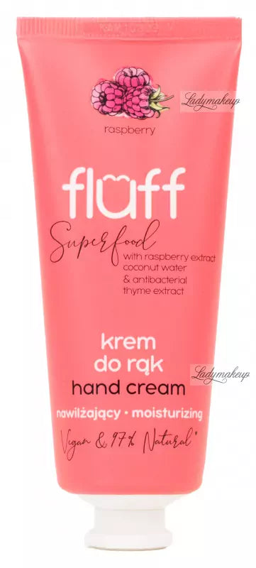 FLUFF CREMA MANI ANTIBATTERICA AL MIRTILLO NACOMI