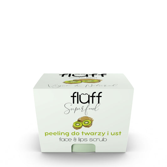 SCRUB DELICATO VISO E LABBRA CON SACCAROSIO E OLIO DI JOJOBA LEVIGANTE FLUFF