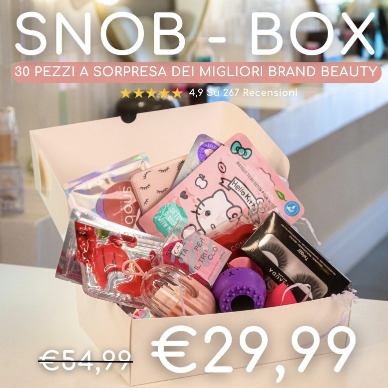 Snob Box – 30 Pezzi a Sorpresa