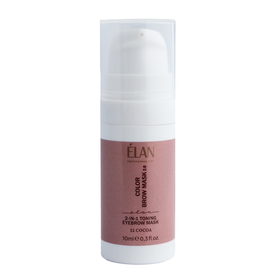 COLOR BROW MASK 2.0: Maschera Sopracciglia Tonificante 2 in 1, 12 CACAO