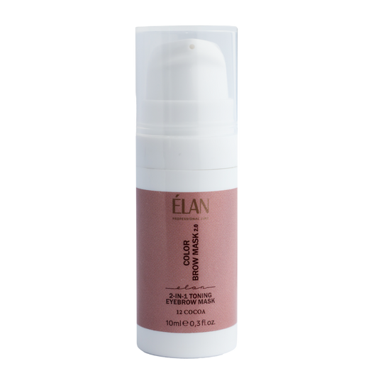 COLOR BROW MASK 2.0: Maschera Sopracciglia Tonificante 2 in 1, 12 CACAO