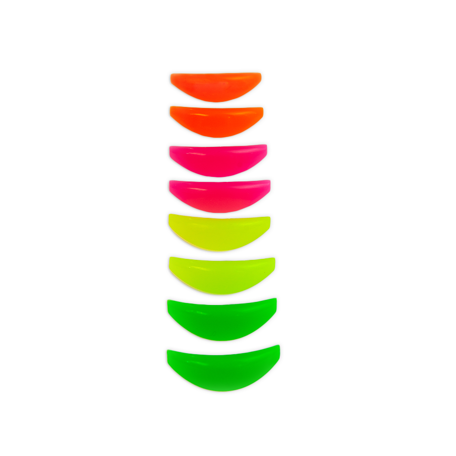 Cuscinetti in silicone per laminazione ciglia - Arcobaleno