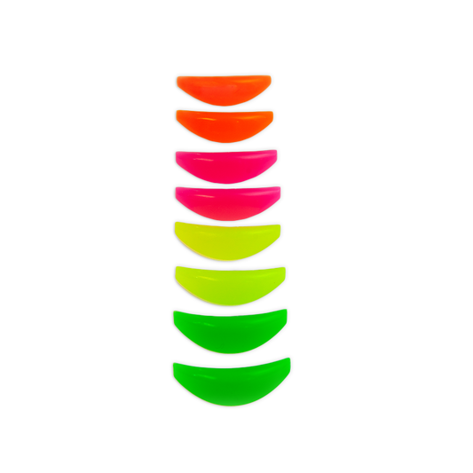 Cuscinetti in silicone per laminazione ciglia - Arcobaleno